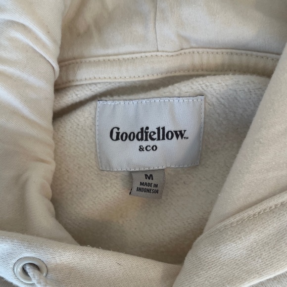 Men’s good fellow and co white sweatshirt - Picture 3 of 3